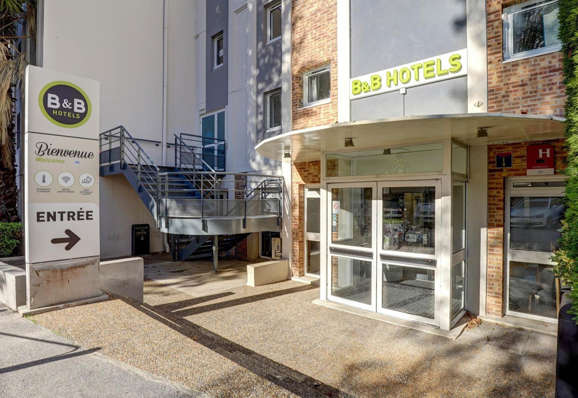 B&B Hotel Marseille Parc Chanot Bagian luar foto